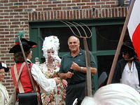 Marie mocks the crowd while Ed takes the vote for her to keep her head.